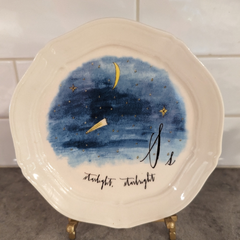 Anthropologie Lines Carter canapé dish